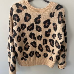 Women’s Cheetah Sweater